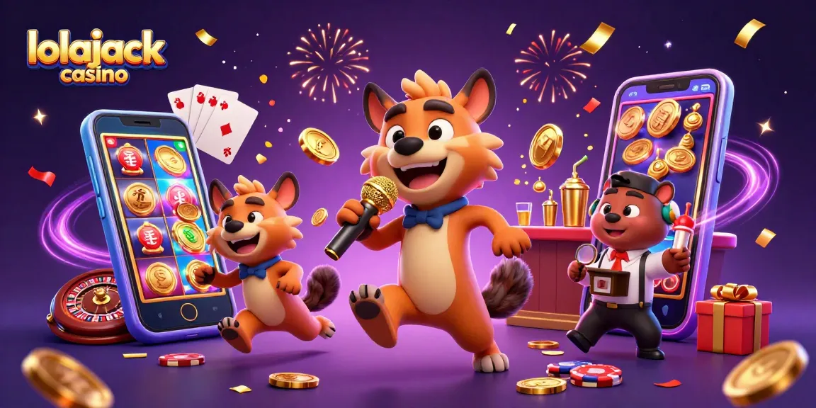 Experience the excitement of lolajack casino with vibrant games, comedy, and immersive visuals.