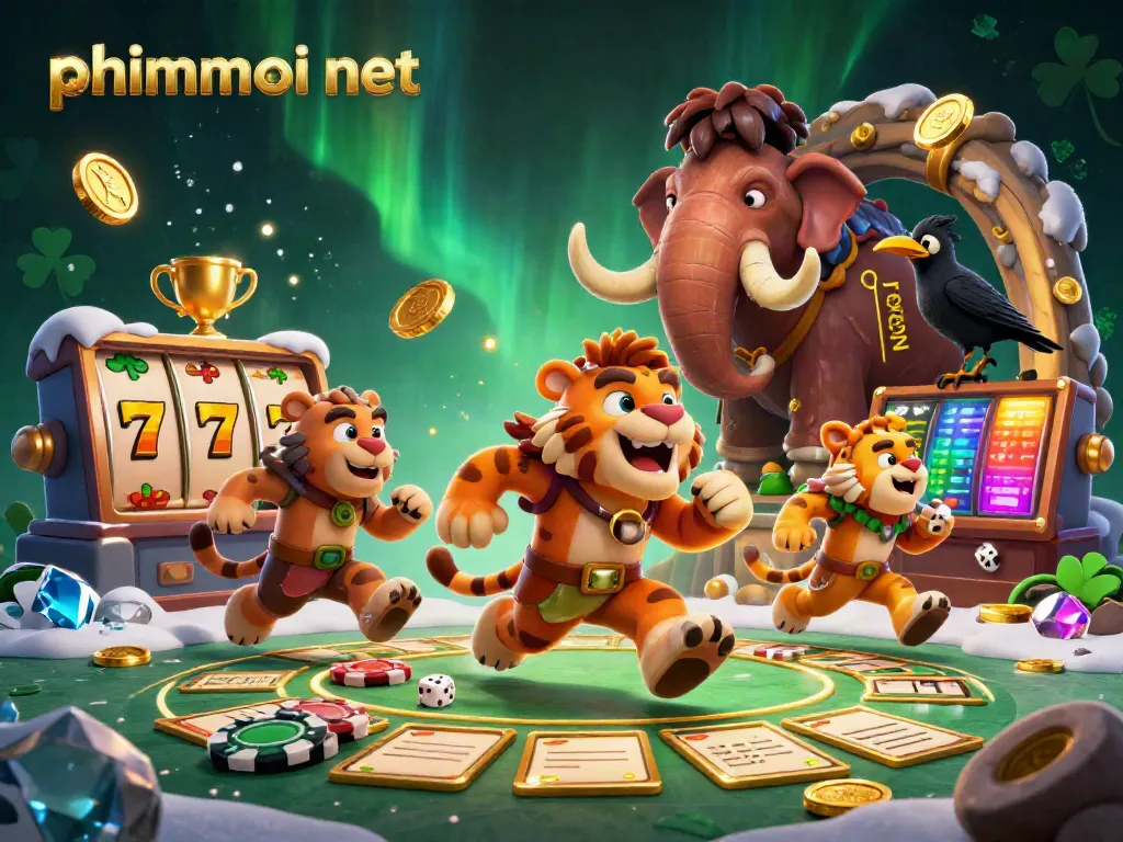Experience the thrill of classic casino games at phimmoi net with vibrant characters and rich 3D elements.